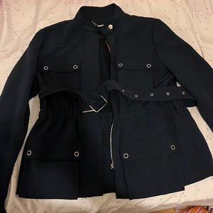 Blue Elie Tahari spring jacket